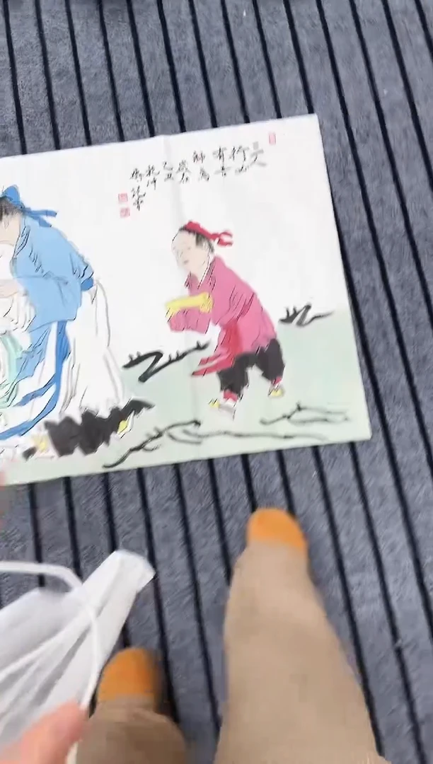 精品国画人物作品
