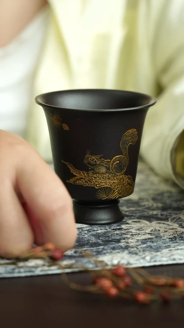 茶杯紫砂7号宜兴紫砂主人杯