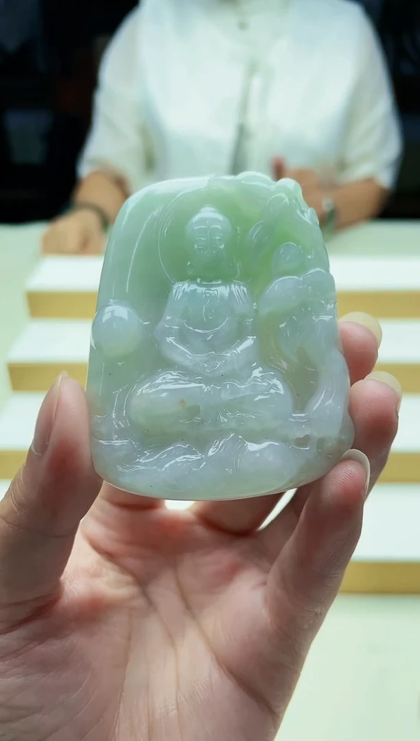 未镶嵌定制翡翠毛货09150175