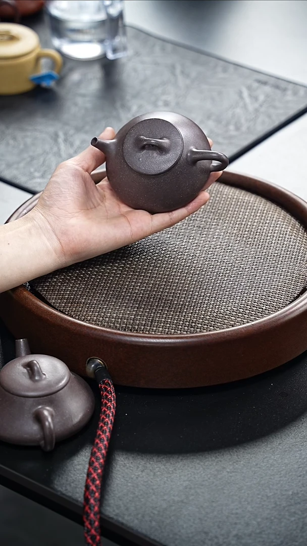 茶壶紫砂全手工微微瑕-015