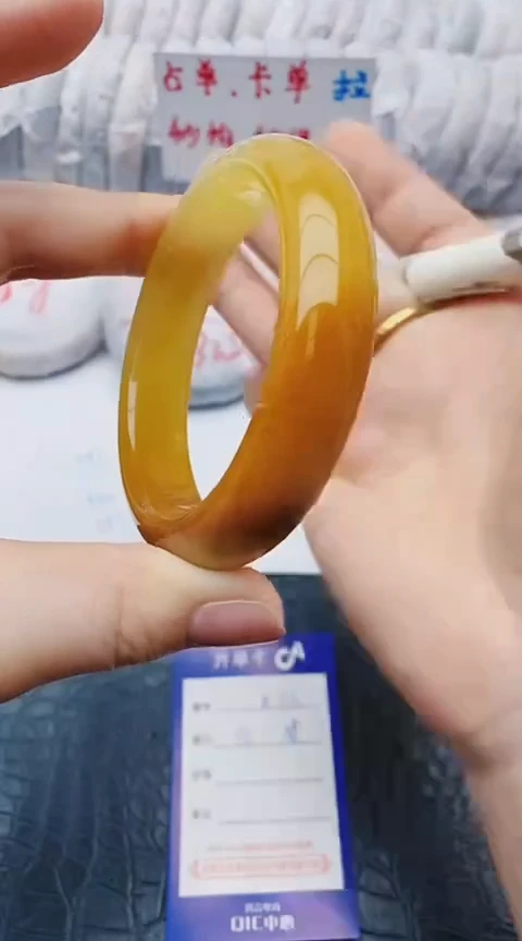 未镶嵌手镯石英质玉y116+57-58