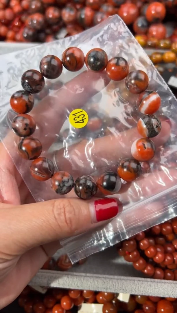 未镶嵌手串南红玛瑙12+