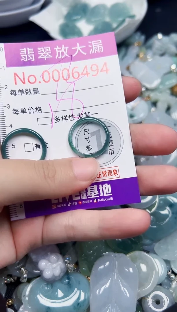 颈饰未镶嵌翡翠6494
