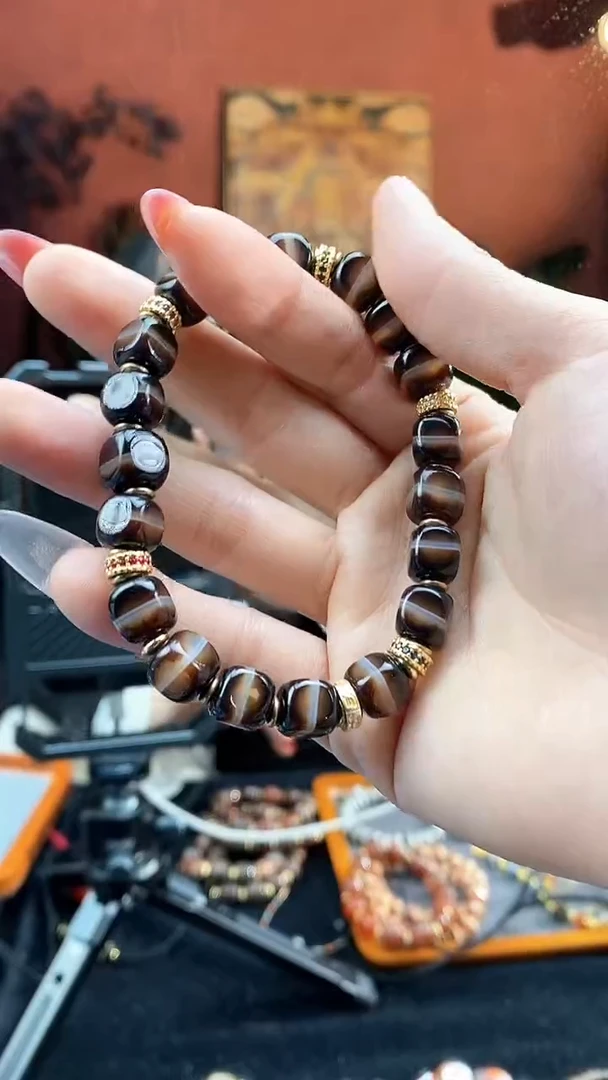 【闪购商品】玛瑙/玉髓116银S925镀金镶嵌0126-