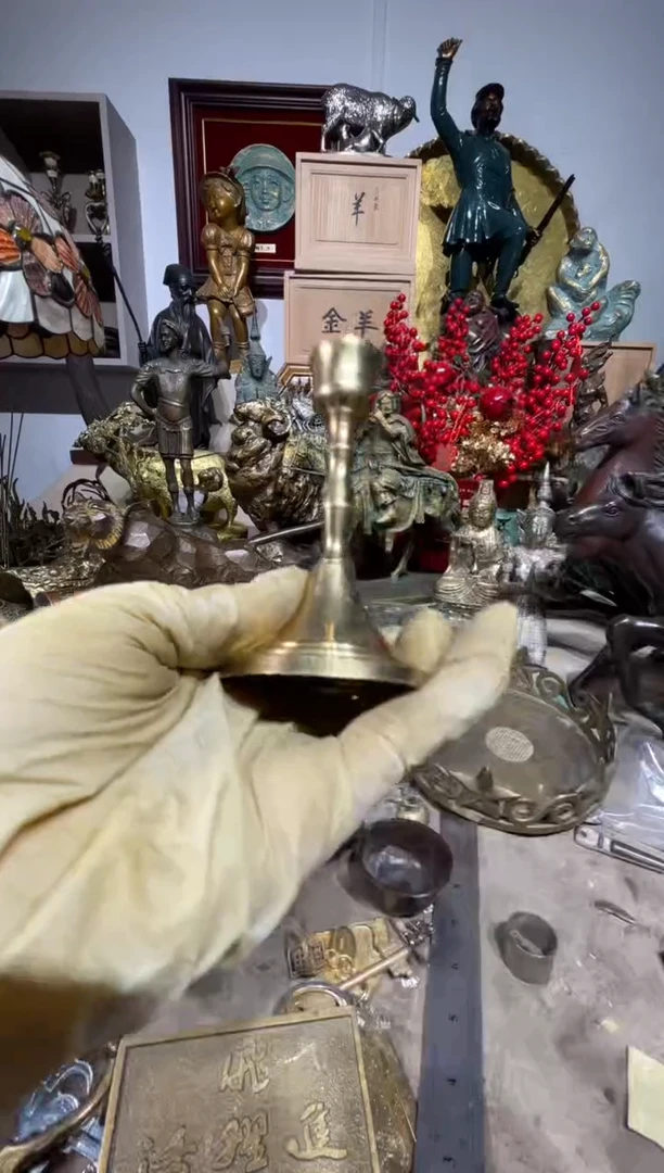大阪中古铜器摆件69