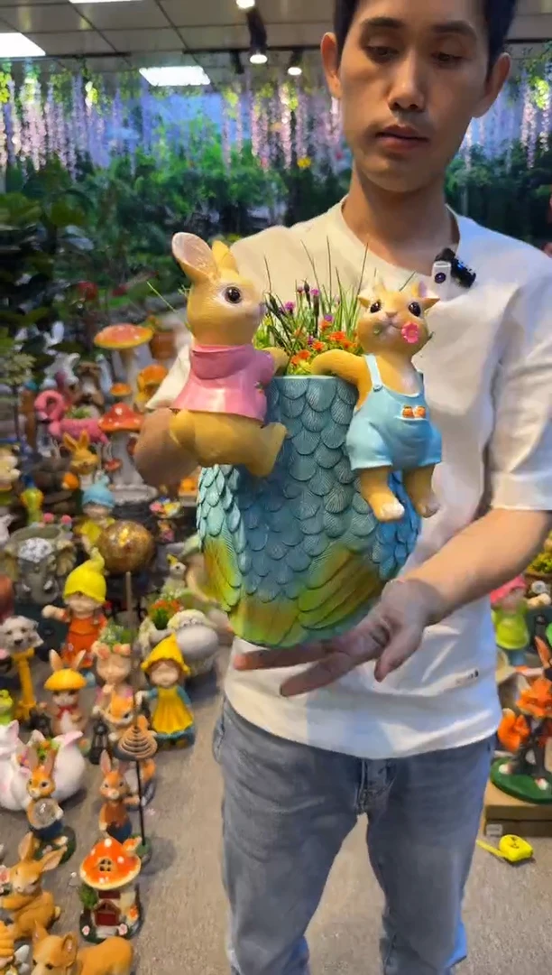 无花朵花园庭院摆件&00&