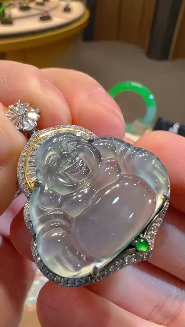 【闪购商品】翡翠吊坠(不含链)银S925镶嵌多样性发货一件