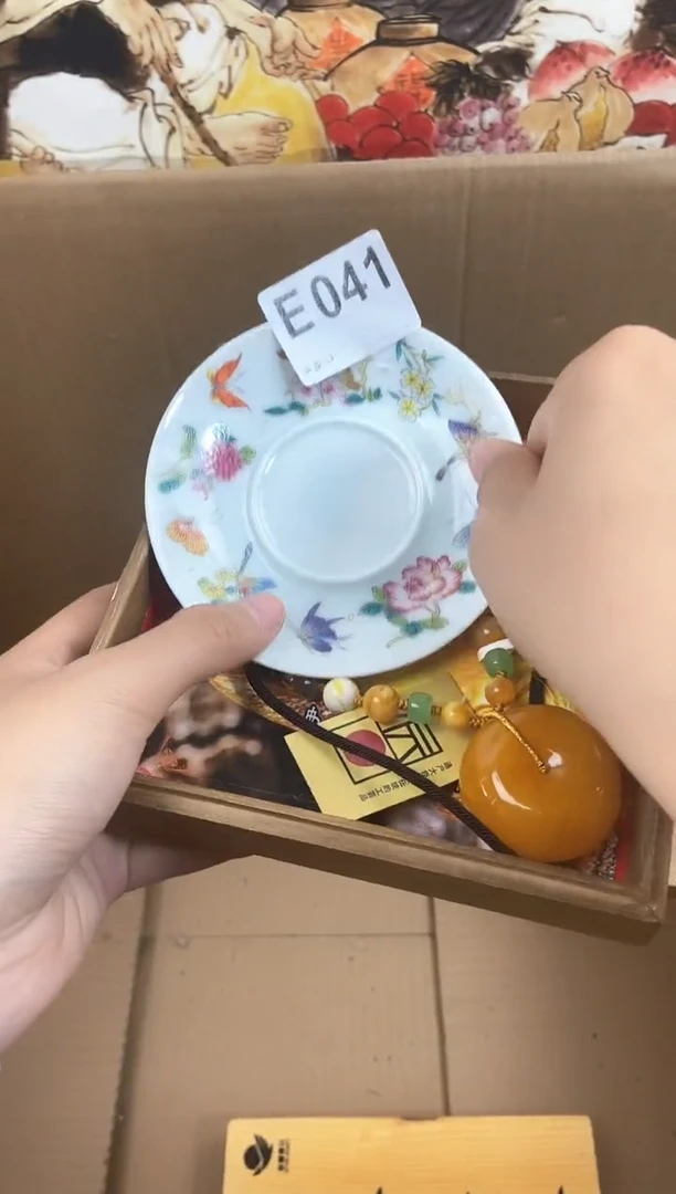 手工艺品琉璃E041瓷器手串儿多样性发一