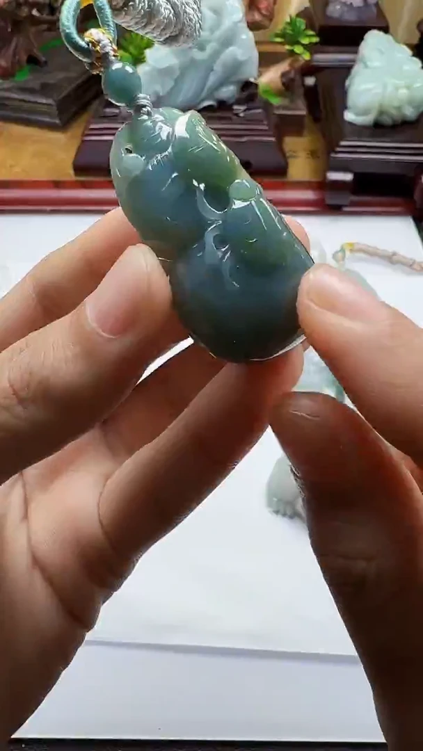 吊坠(不含链)未镶嵌翡翠1