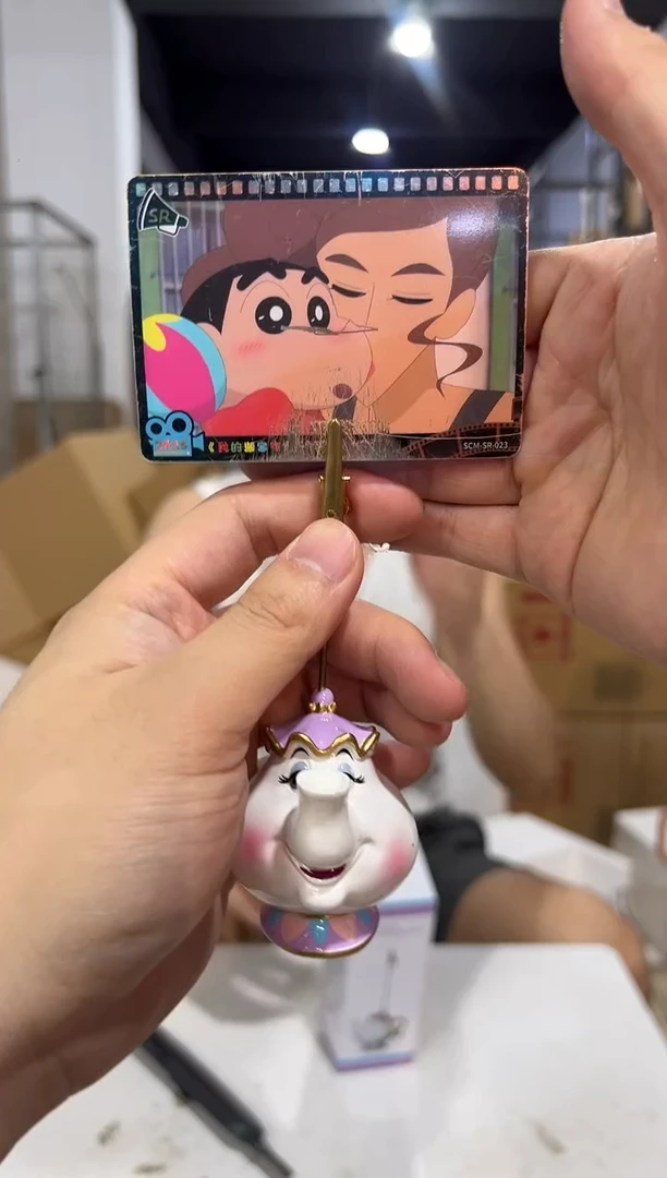 瓷片树脂原盒茶壶太太名片夹