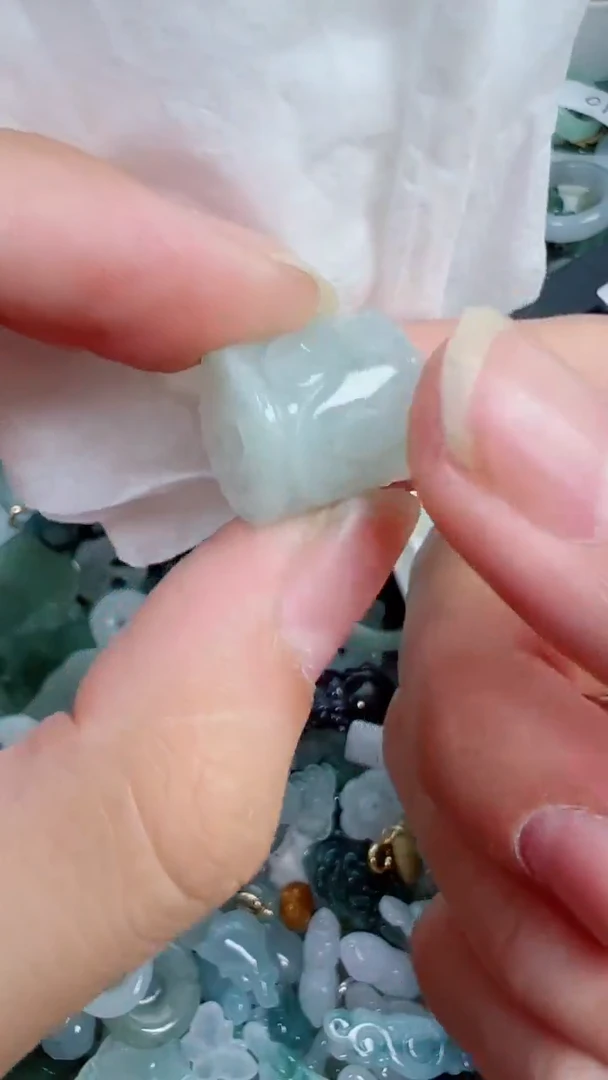 散珠翡翠808号链接，A货翡翠