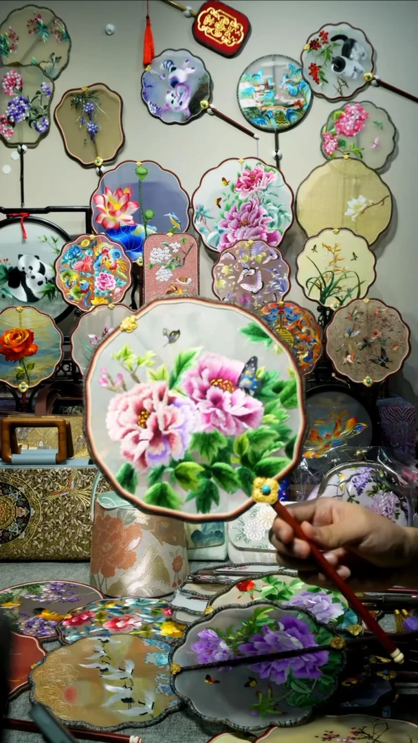 刺绣纯手工苏绣艺术品