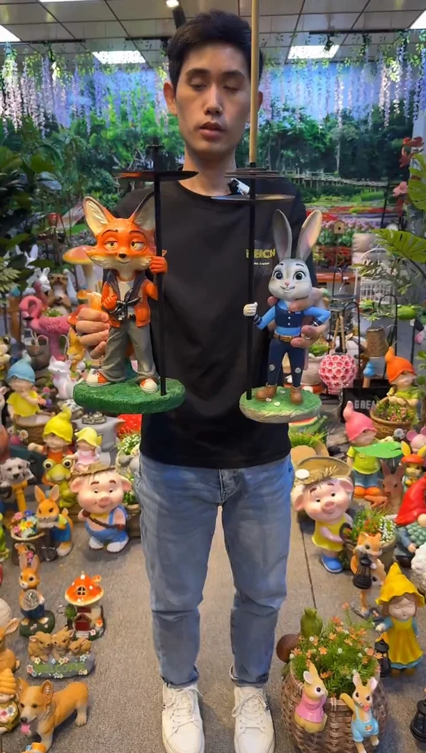 无花朵花园庭院摆件&002&