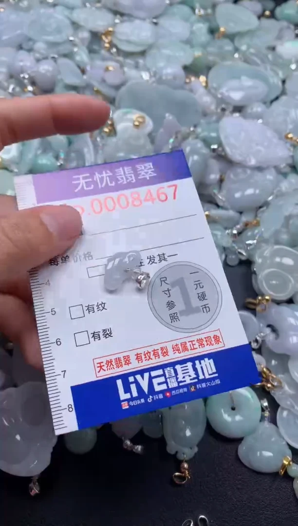 颈饰未镶嵌翡翠8467