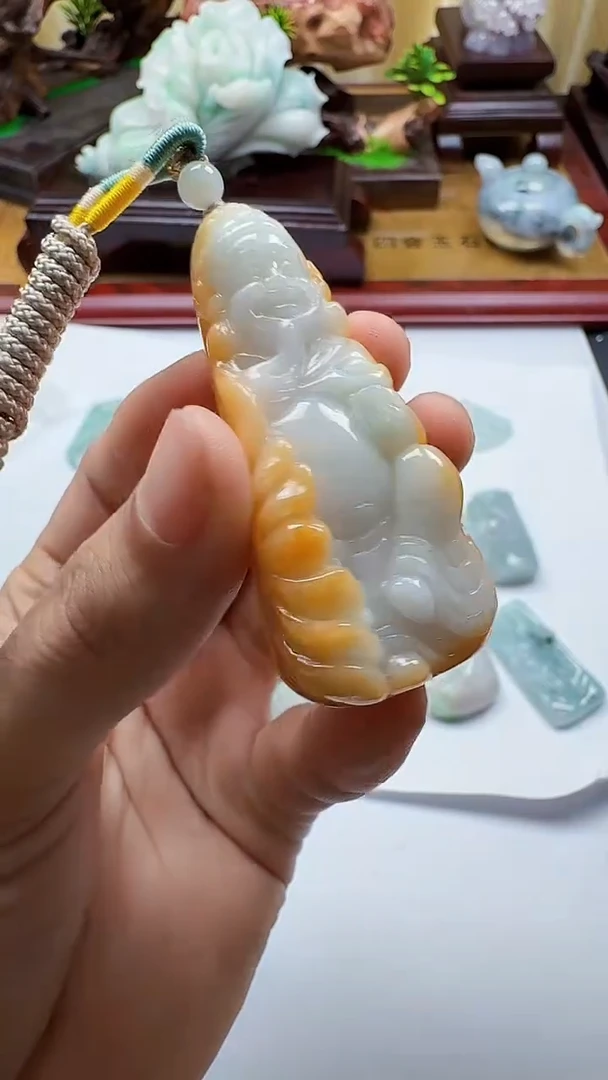 吊坠(不含链)未镶嵌翡翠1