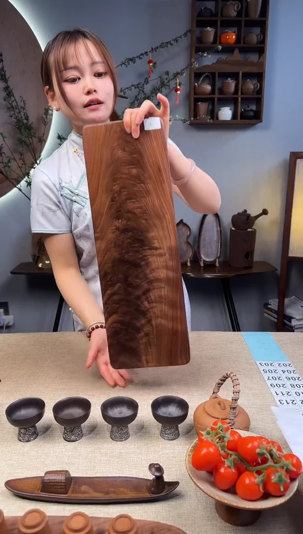 北美黑胡桃实木原木48*16.5