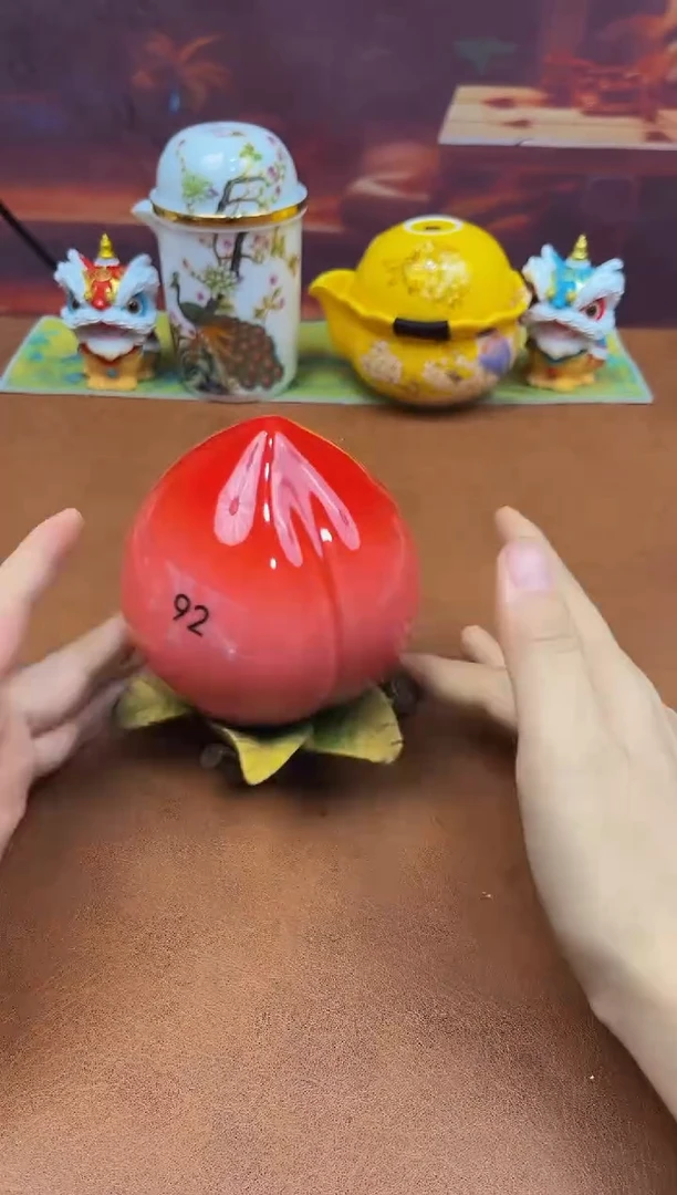 陶瓷茶具摆件旅行套组