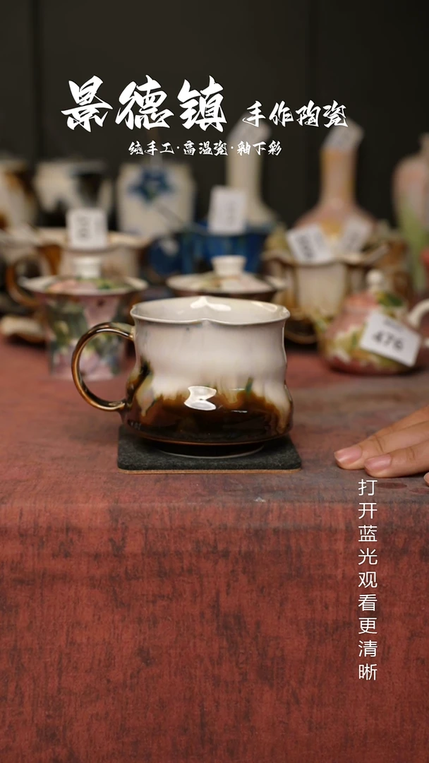 原创景德镇手工高温陶瓷490