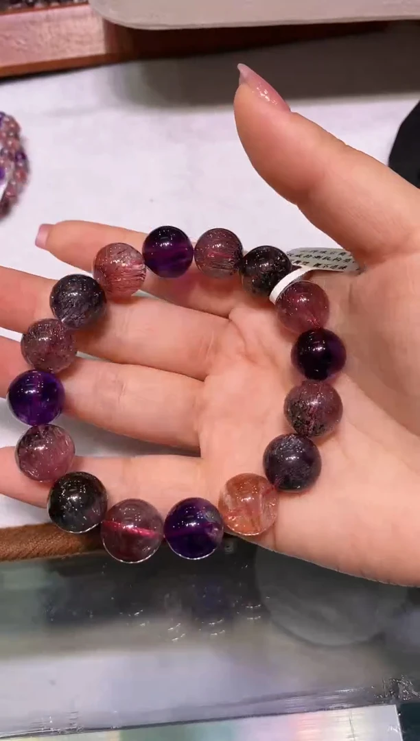 未镶嵌手链水晶多样性发其一超七13.5+