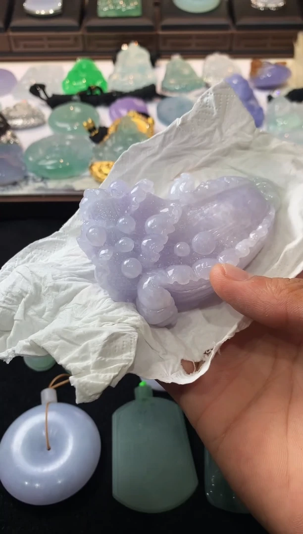 未镶嵌定制翡翠c****55055毛货不退不换