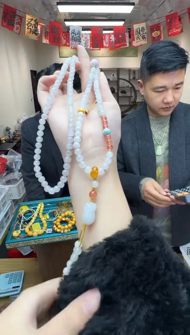 未镶嵌手链和田玉多样性发一件 332