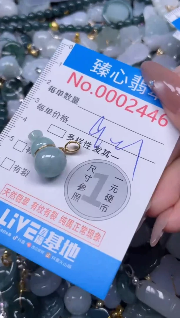 颈饰未镶嵌翡翠2446