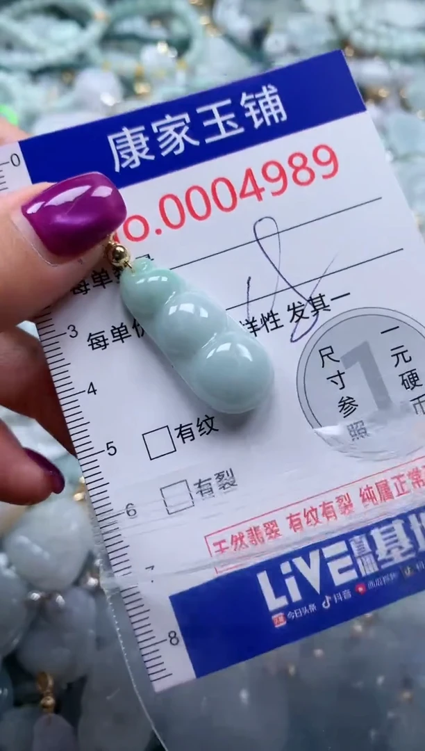 颈饰未镶嵌翡翠4989