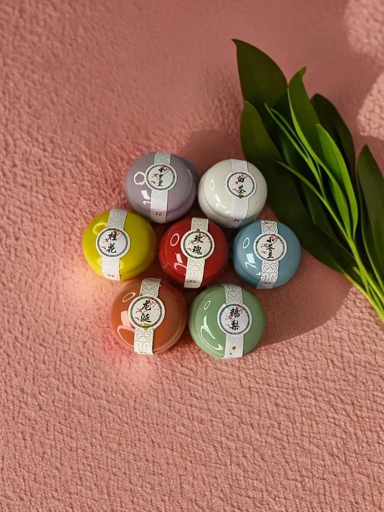 国潮古风香膏便捷小巧留香陶瓷女神淡香固体香薰客厅持久留香