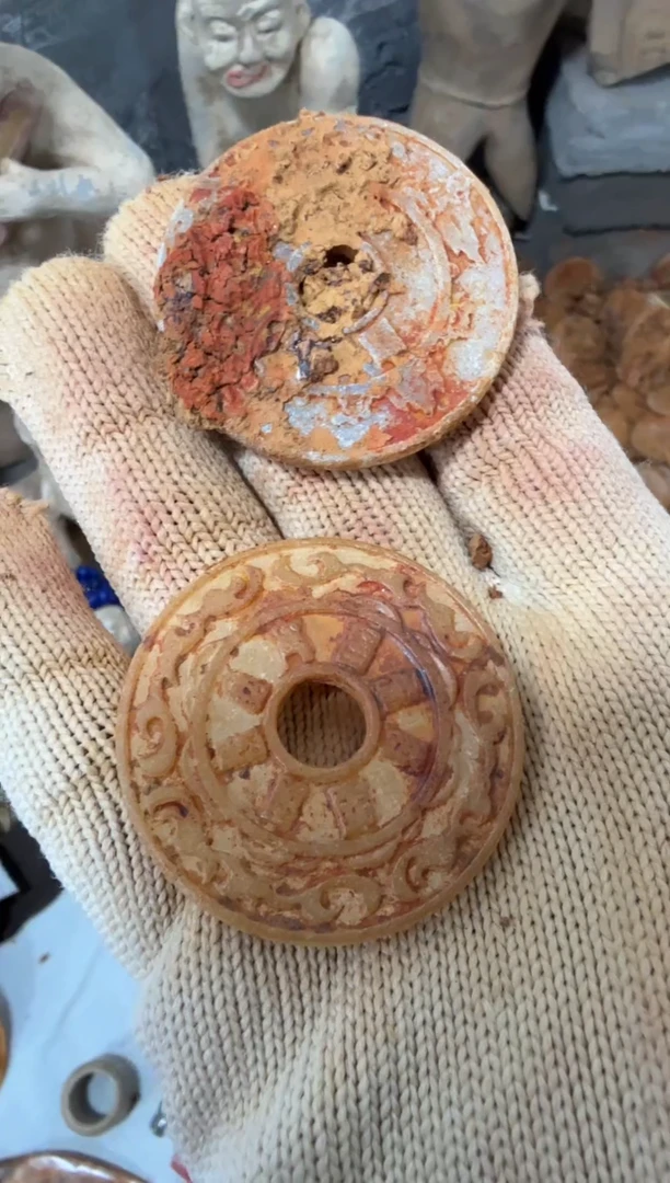 未镶嵌和田玉挂件一单2个