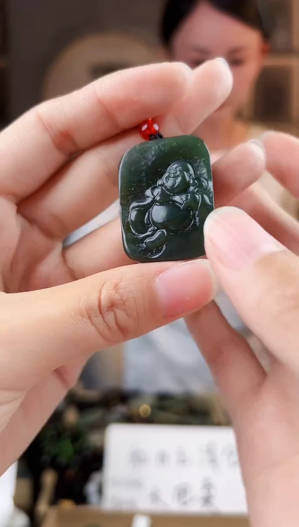 颈饰未镶嵌和田玉拍一发一，多样性发货
