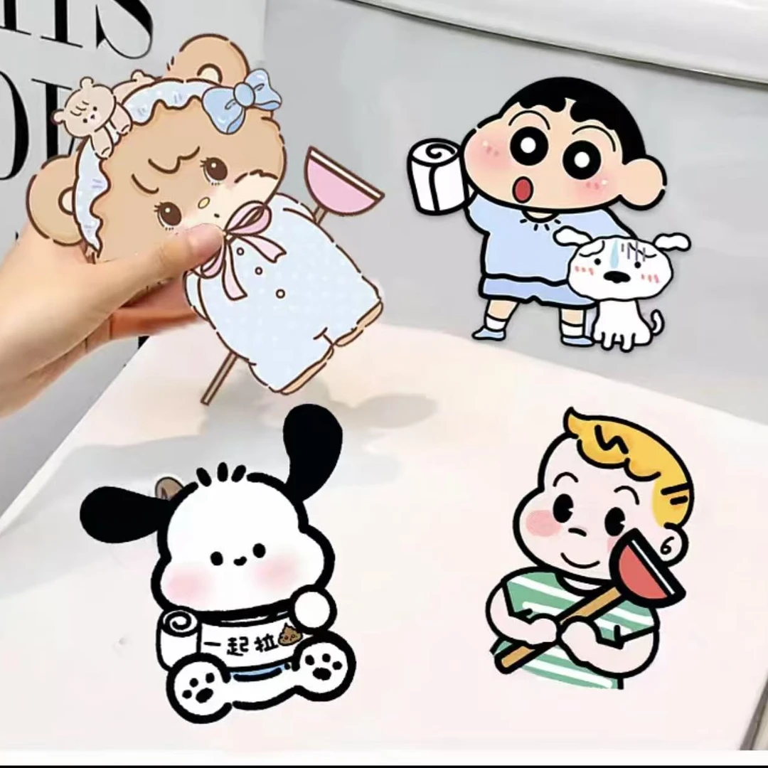 创意马桶贴自粘式去异味留香贴厕所卡通装饰贴