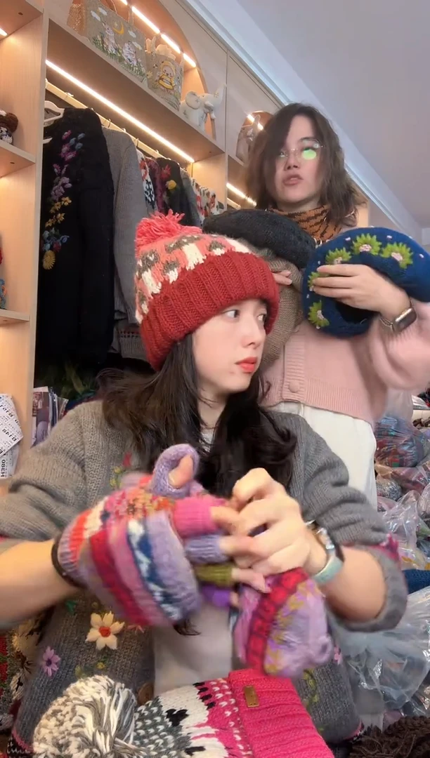 羊毛史*歆五指手套244