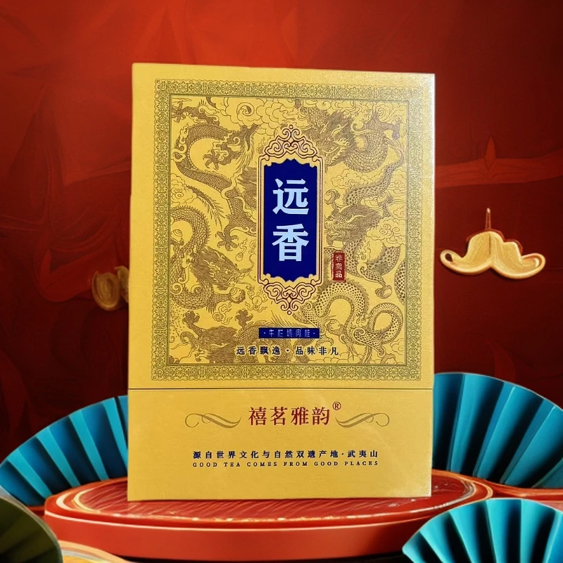 【禧茗雅韵 远香（8.5克*6泡）】武夷岩茶果香肉桂大红袍乌龙茶老枞