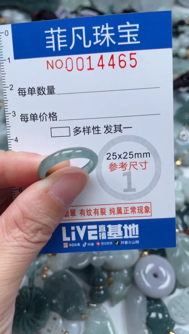 颈饰未镶嵌翡翠14465