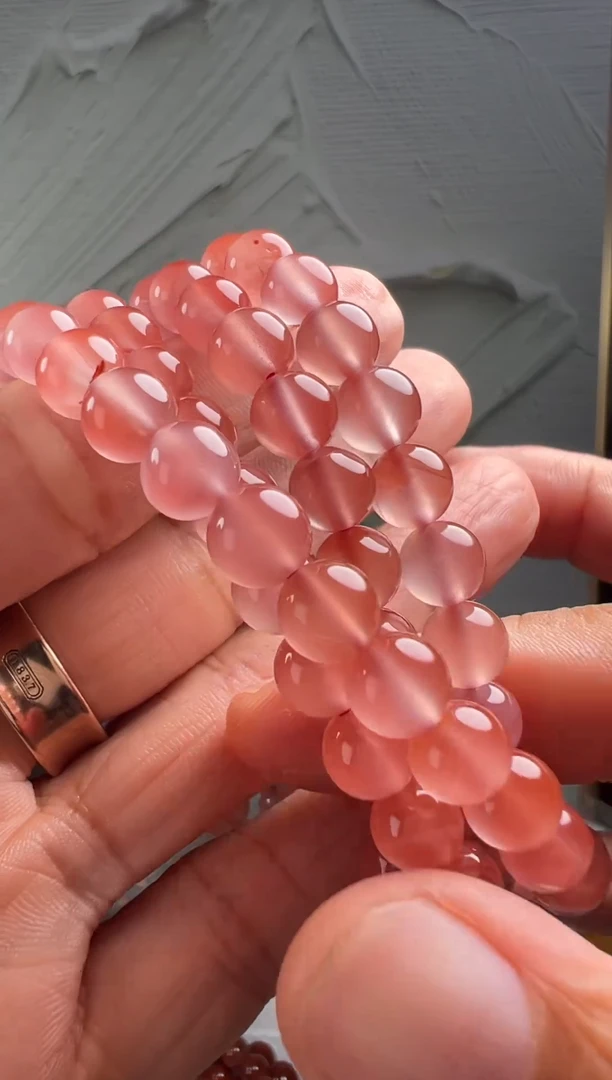 手串未镶嵌南红玛瑙森*南红玛瑙默认微瑕