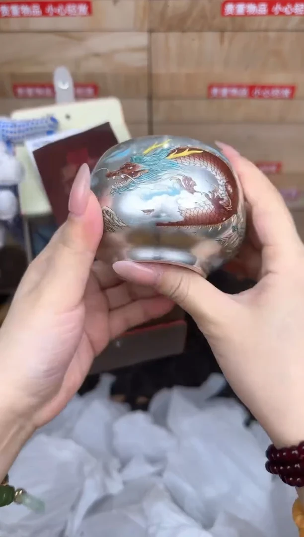 龙凤银杯带礼盒-@@ZH2153