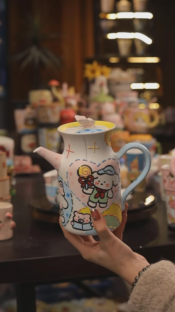 景德镇釉下彩绘设计师款式陶瓷