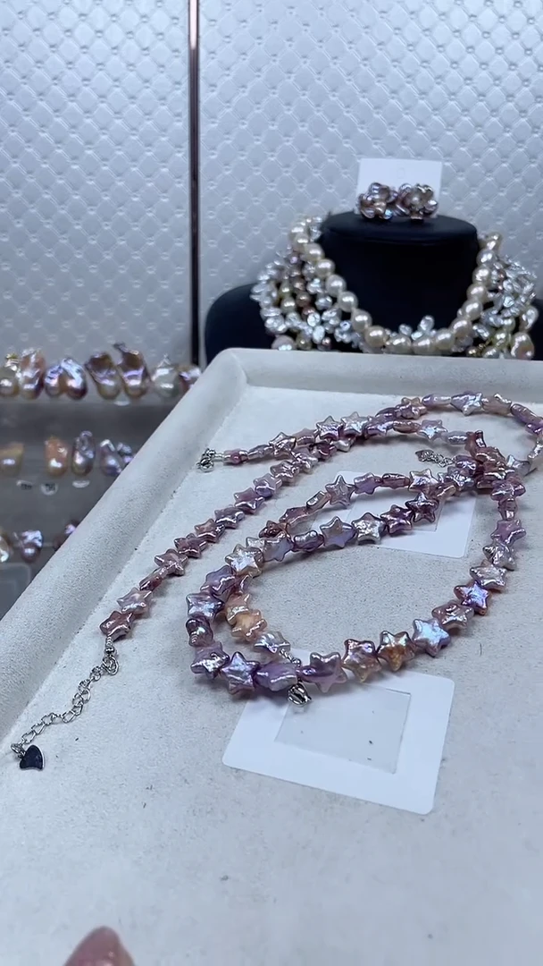 未镶嵌项链淡水珍珠【纯恬饰品】（多样性发货发一）