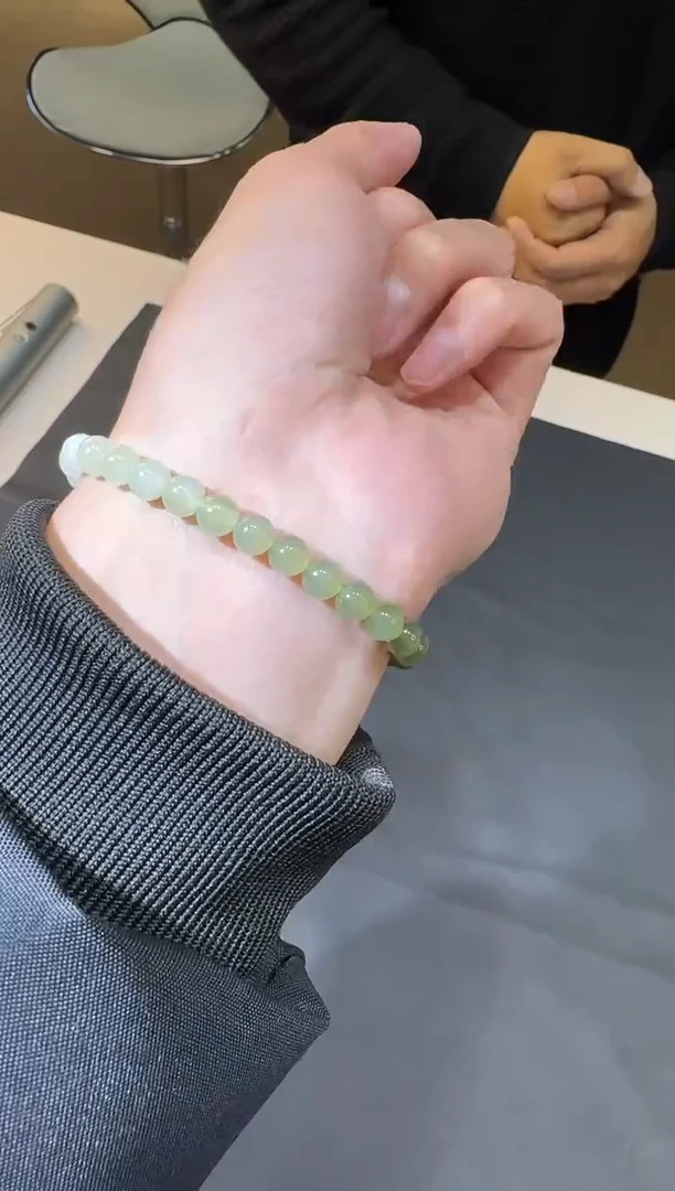 【闪购商品】和田玉手串未镶嵌123好大哥颜色略有不同 多样性发其一