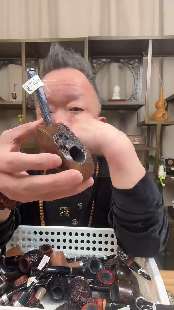 d35纯手工石楠木烟斗