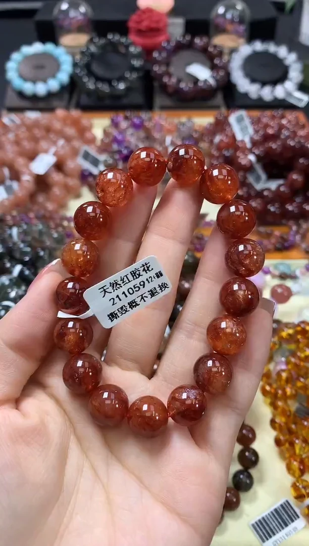 未镶嵌手串水晶12+