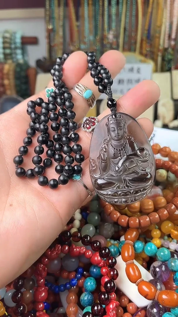 【闪购商品】黑曜岩珠宝奇石合金（一物一件）7268