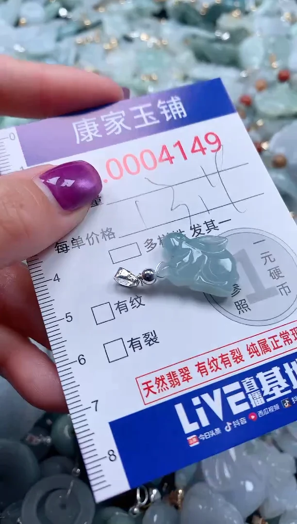 颈饰未镶嵌翡翠4149