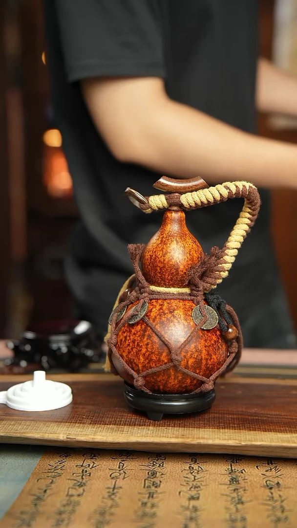 44号500ml左右非遗大漆酒葫芦