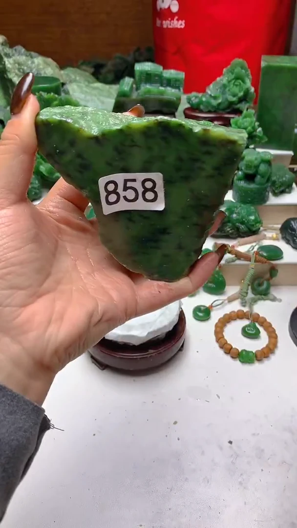 未镶嵌和田玉珠宝半成品1