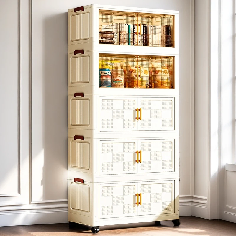 【注意看图】AH50cm【拍四发五】折叠收纳免安收纳柜零食储物收纳柜