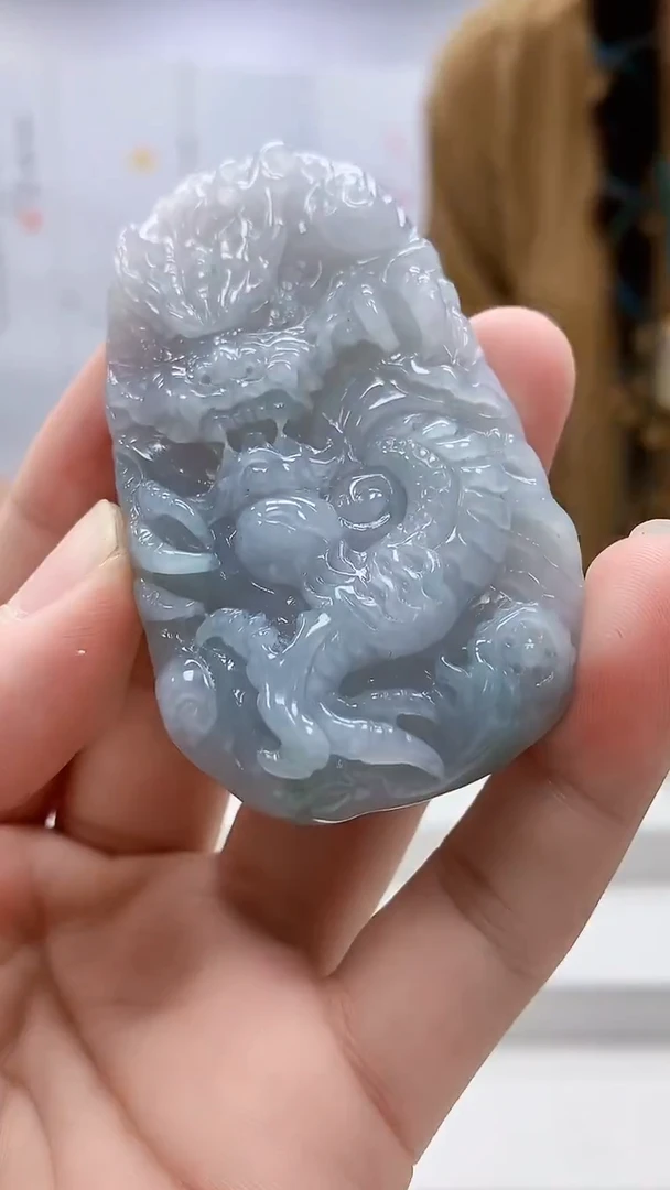 定制翡翠未镶嵌4829bb-毛货挂件84