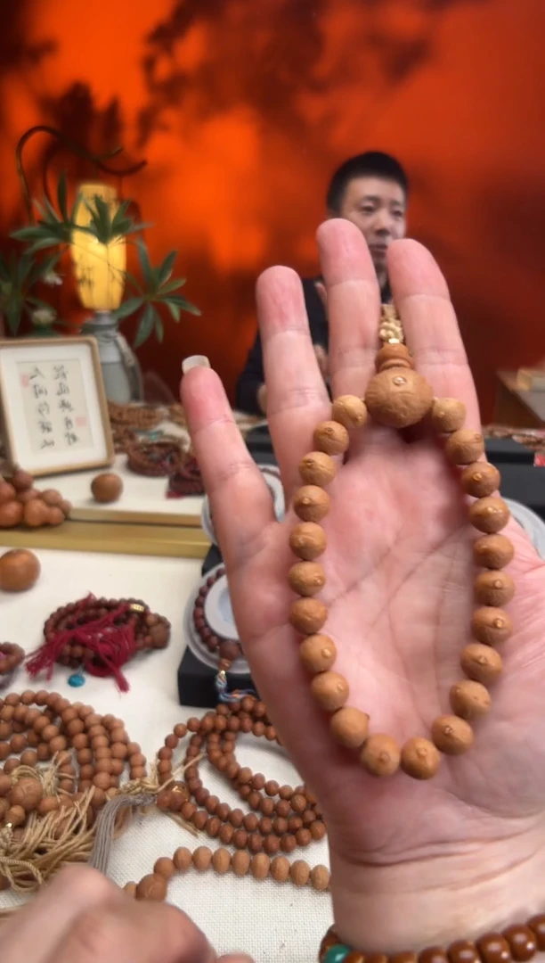 凤眼菩提手串10.5毫米铁子货头