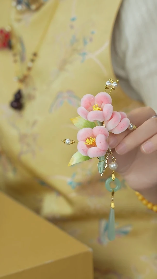 刺绣闪购纯手工非遗国风饰品