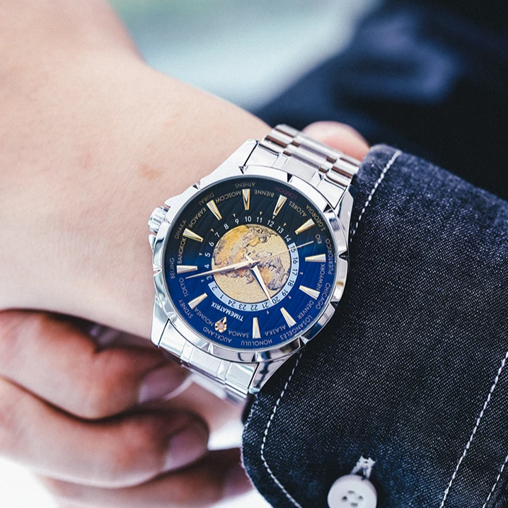 TIMEMATRIX潮流商务男士机械腕表-G